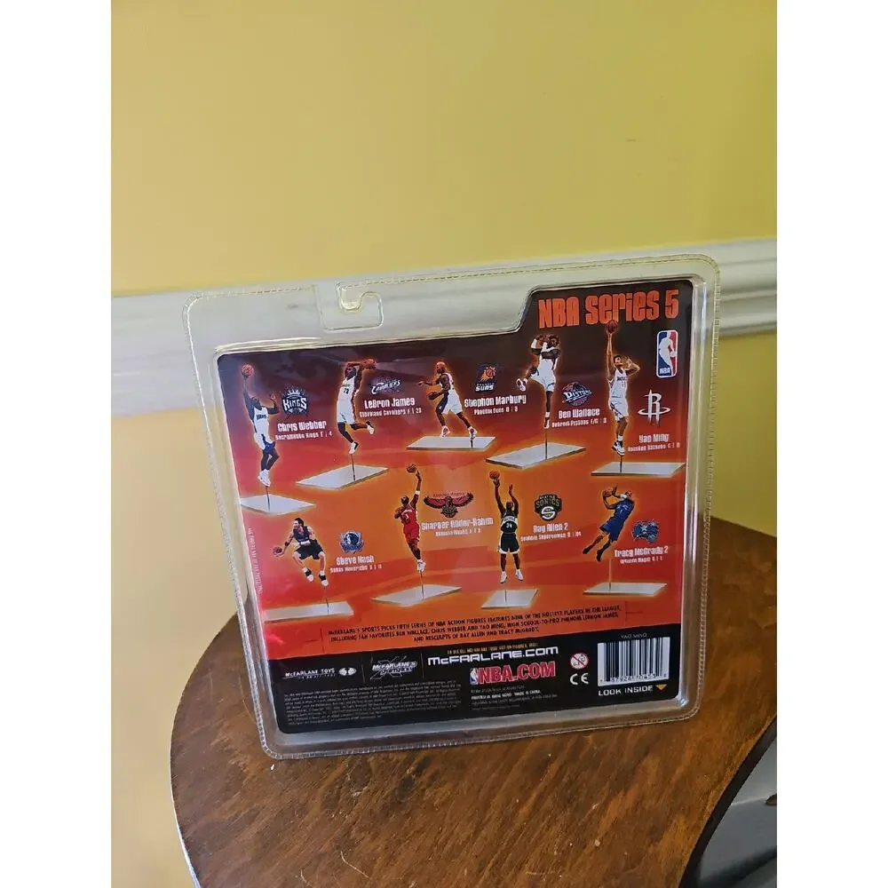 McFarlane Toys NBA Basketball Series 5 Yao Ming Rockets Action Figure MIB New